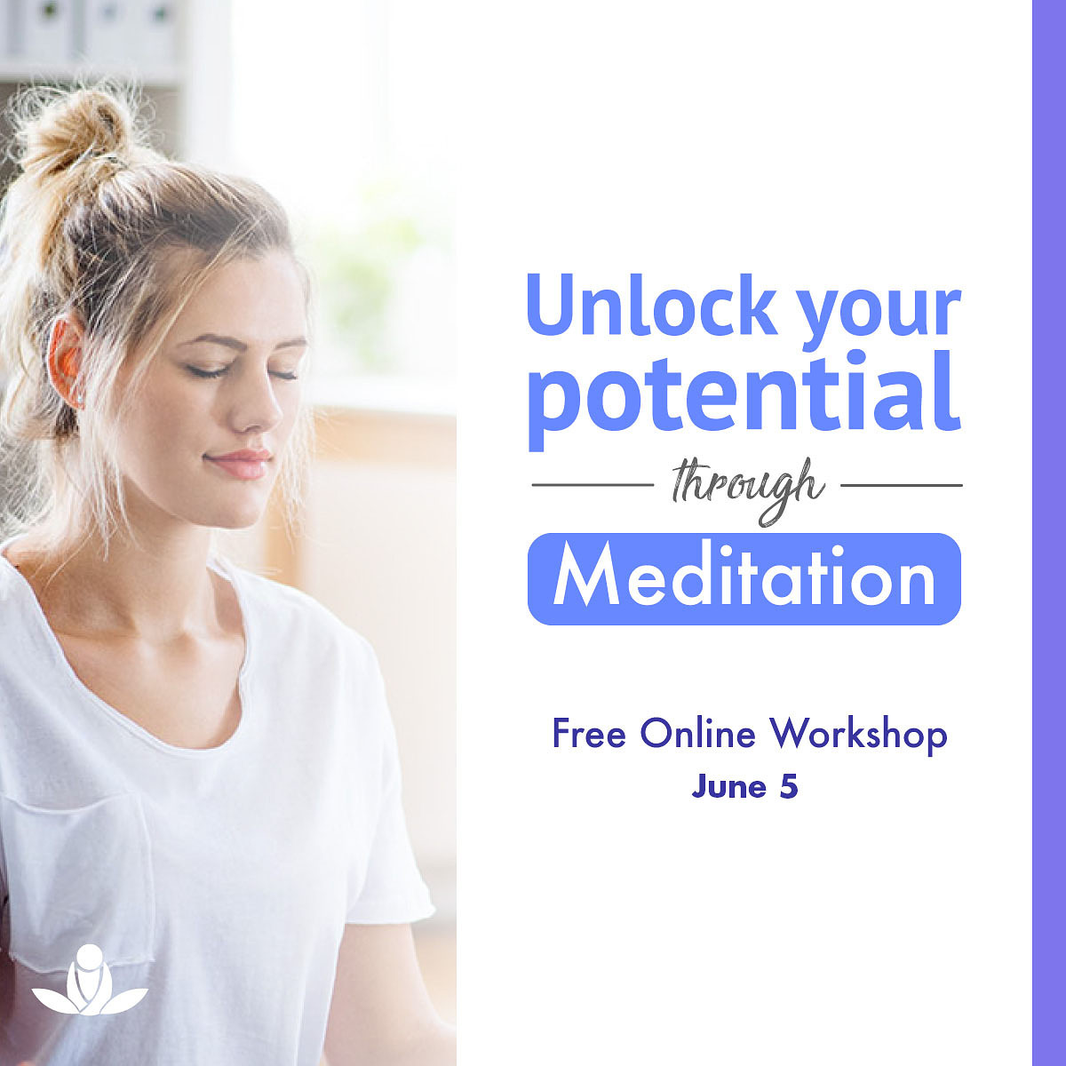 Inner restlessness?
The #innerpeace we are searching for is already within. Join this series of free #meditation webinars:
sos.org/webinars/spiri…

Discover your true essence as spirit!

#LearnToMeditate
#SOSMeditation
#Peace #Love
#Soul #Spirituality
#ScienceOfSpirituality
