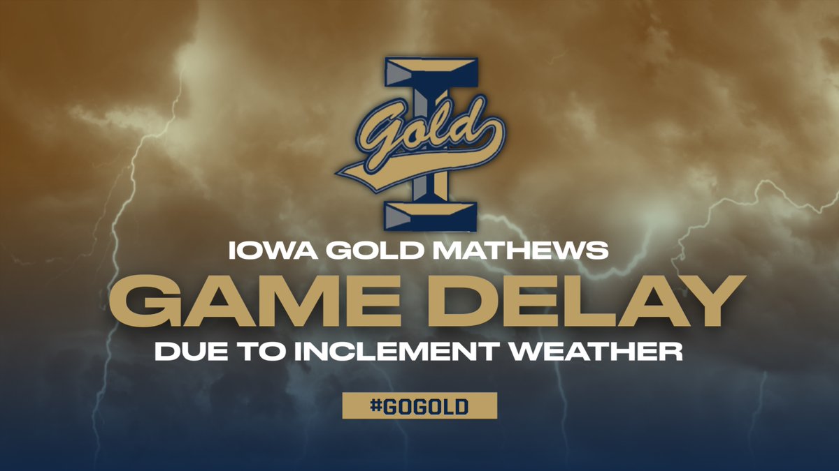 No games will start before noon. Next update at 9:30. 
#gogold #whateverittakes #haveaplan