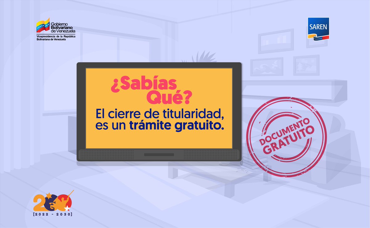 #SabíasQué 👉 El cierre de titularidad, es un trámite gratuito. 

#3Jun 
#VenezuelaYTürkiyeUnidas