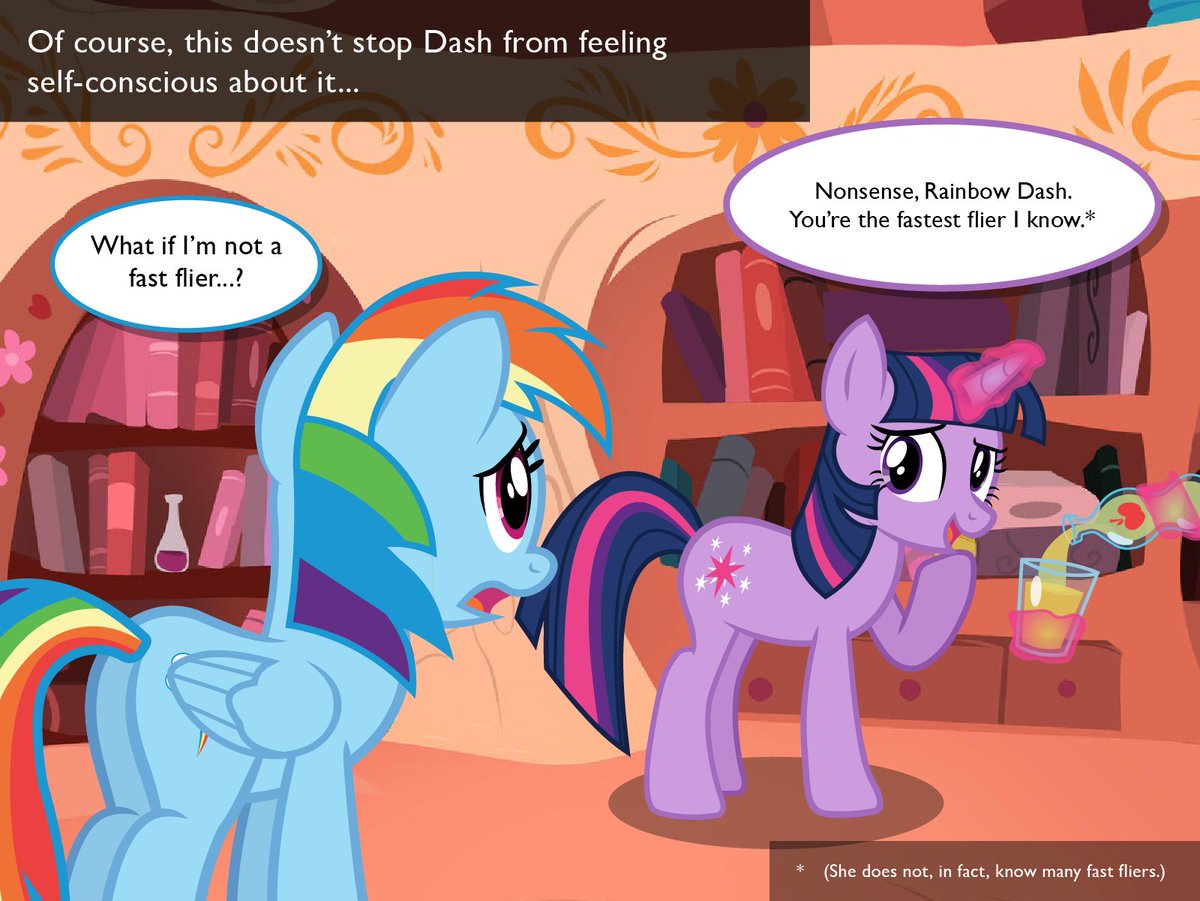 A headcanon regarding the muffin mare that I’ve had for a while

#mlp #mylittlepony #rainbowdash #twilightsparkle #derpy