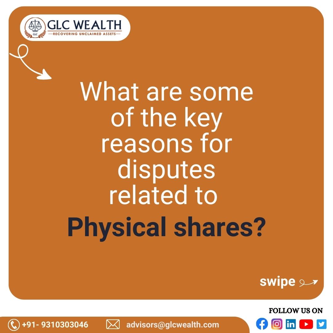 GlcWealth's tweet photo. Follow us to know more
@GlcWealth
.
#glcwealth #physicalshare #investment #shareholders #mismatch #sharecertificate #iepf #dividend #claim #NRI #NRO #demataccount #transmissionofshare #iepf #iepfclaim #probate #legalheir #transferredtoiepf #kyc #nodaloffice #india https://t.co/FJ8pI19w9n