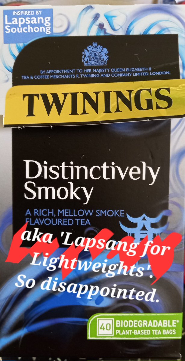 Hey <a href="/TwiningsUK/">Twinings UK</a> 
While the world is falling apart etc., my daily tea regime has gone dismally downhill with this poor replacement...