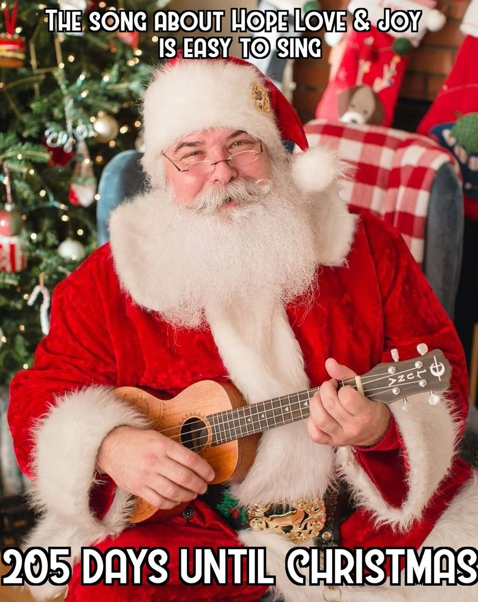 Happy Saturday Everyone! Open your heart and sing the songs of Hope, Love and Joy for all to hear. Have a blessed day and be a blessing.

#christmascountdown #christmas #countdowntochristmas #HopeLoveJoy #blessing #blessed #saturday #believe #share #eastcoastsanta