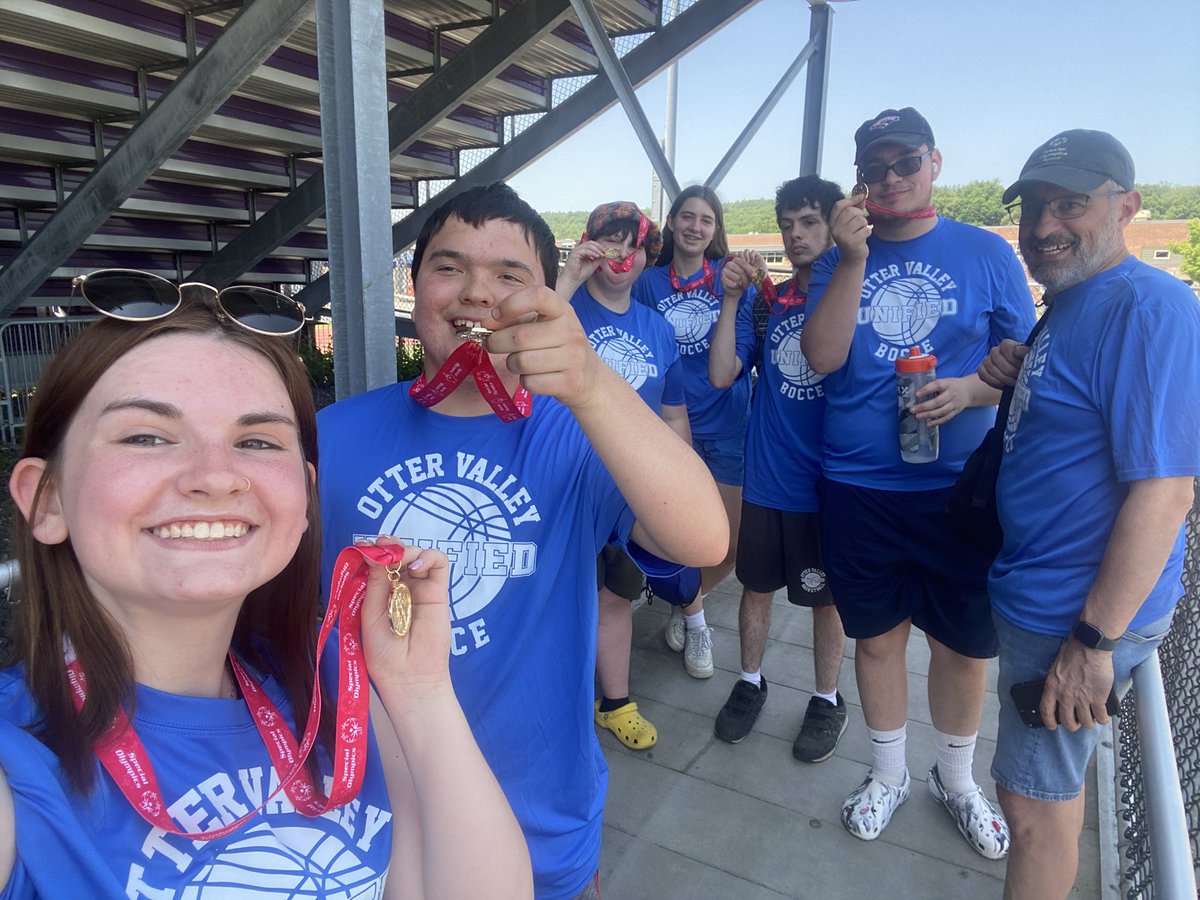 nowkimball's tweet photo. OV Unified Bocce traveled to Brattleboro.  It was a hot day filled with fun.  Connections between the basketball teams were strengthened at this day long event as many participants are involved in both sports.  Love Unified!
@OVScores @OVGUIDANCE05733 @MrRuppel https://t.co/hDI46NrEPs