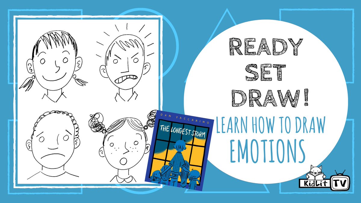 KidLitTV_NYC's tweet image. The family in @DanYaccarino1&apos;s THE LONGEST STORM, experiences a range of emotions while hunkering down together during a terrible #summer storm. ⛈️On #ReadySetDraw, Dan shares the secrets to lending drawings emotions: buff.ly/3NdxU3m @mineditionUS #ISTELib