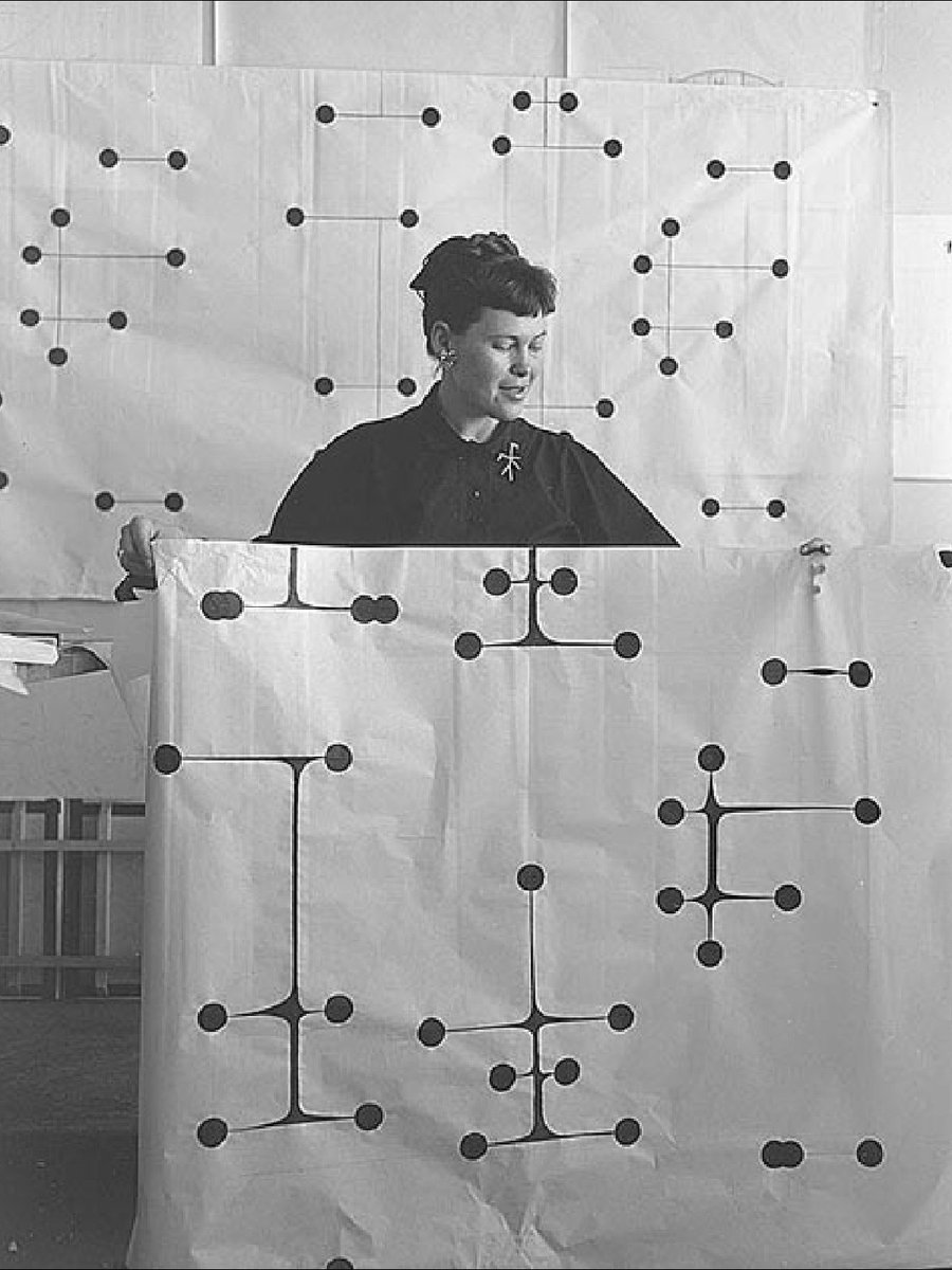 ‘Anything I can do, Ray can do better.’ – Charles Eames

Known for her boundless creativity that still inspires today, read our profile on influential American artist and designer #RayEames: bit.ly/3m7eqz4

📸 Eames Office