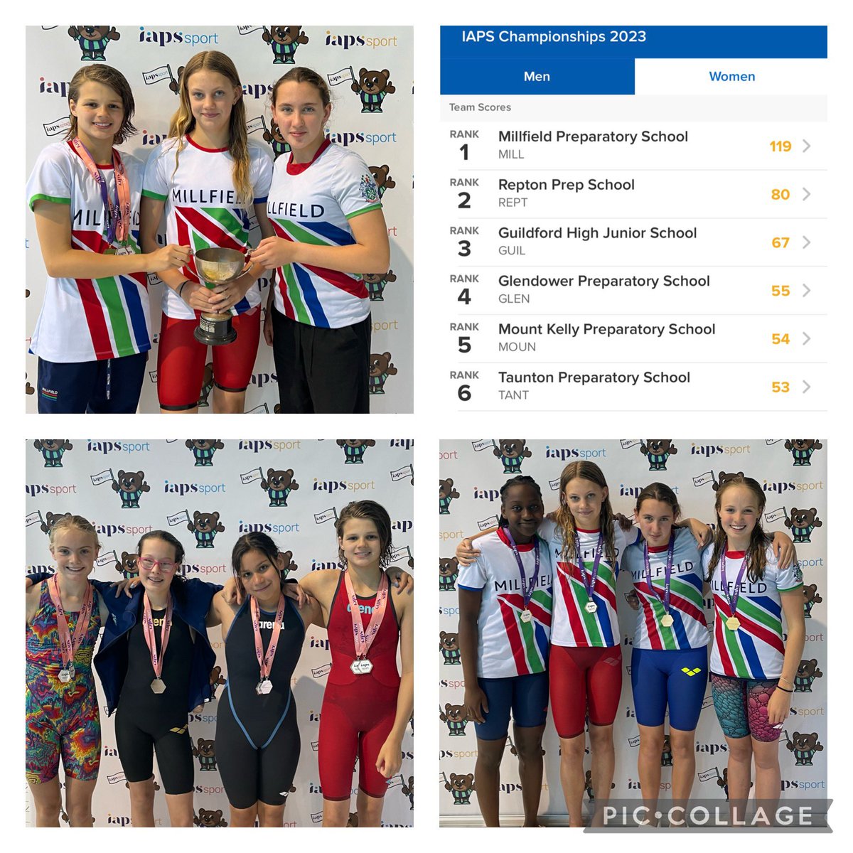 🌟Congratulations to the girls who have been crowned the IAPS National Swimming Champions for the 35th consecutive year 🥇🏆🌟 #soproud well done to everyone who raced this morning - what a fantastic experience 🤩 @iapsuksport @MillfieldSwim