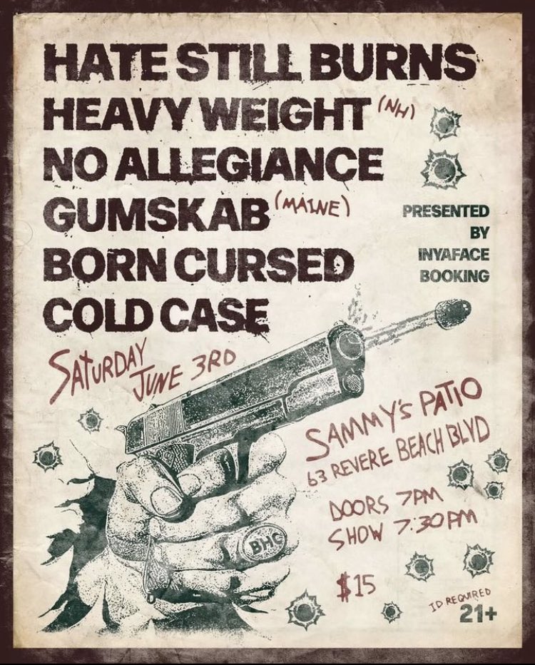 REVERE TONIGHT. BOOTS ON THE BEACH