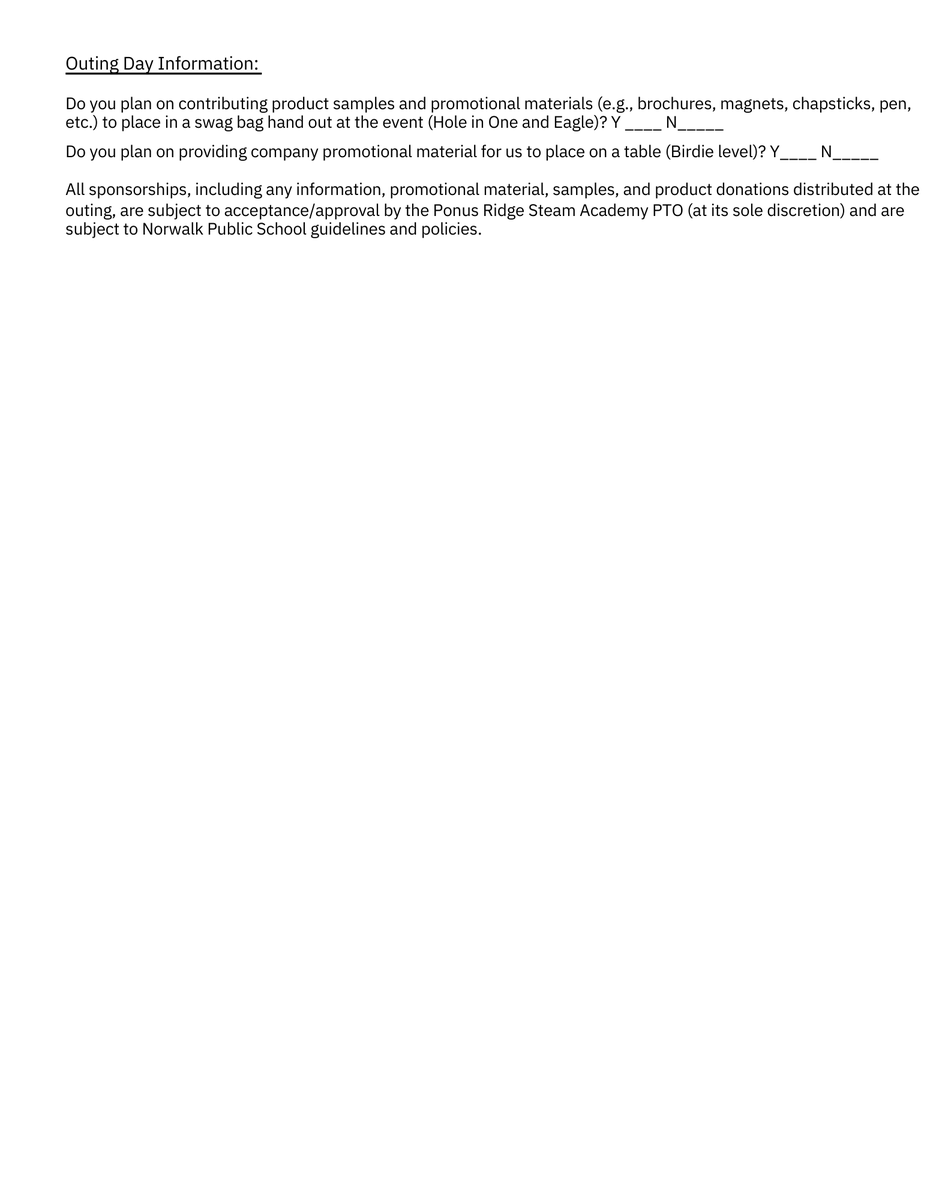 Come support our school by registering for our annual Golf Outing!  Can't attend?  Consider sponsoring!  See information below! ow.ly/vKG950OEPH8