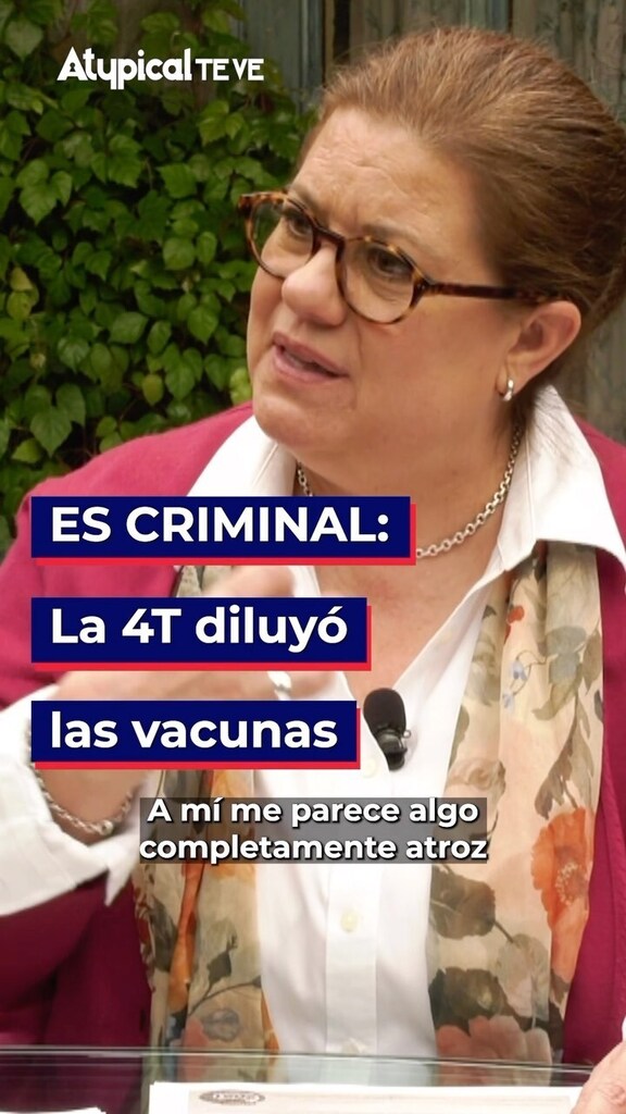 AtypicalTeve's tweet photo. “Me parece completamente atroz” Laurie Ann Ximénez-Fyvie explota de coraje ante la negligencia de la 4T. Diluyeron vacunas contra Covid, sin importar las consecuencias en la salud de los mexicanos.
#atypicalteve #amlo #morena #4t #gobierno #salud #negl… https://t.co/AIOkGehF2Q https://t.co/yhqlDYyQlE