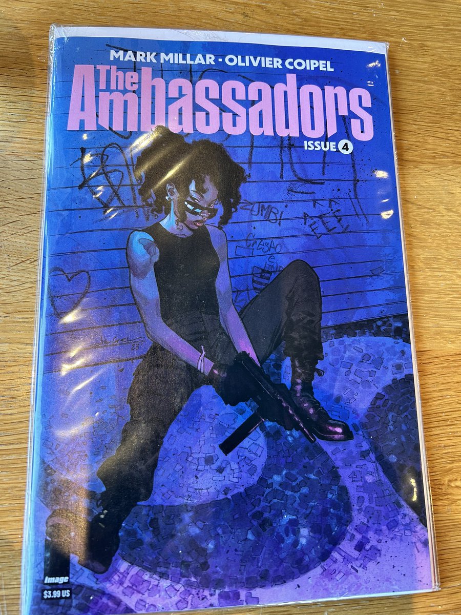 Today’s First Feature on Comix & Coffey is The Ambassadors #4 by  @mrmarkmillar and #olivercoipel