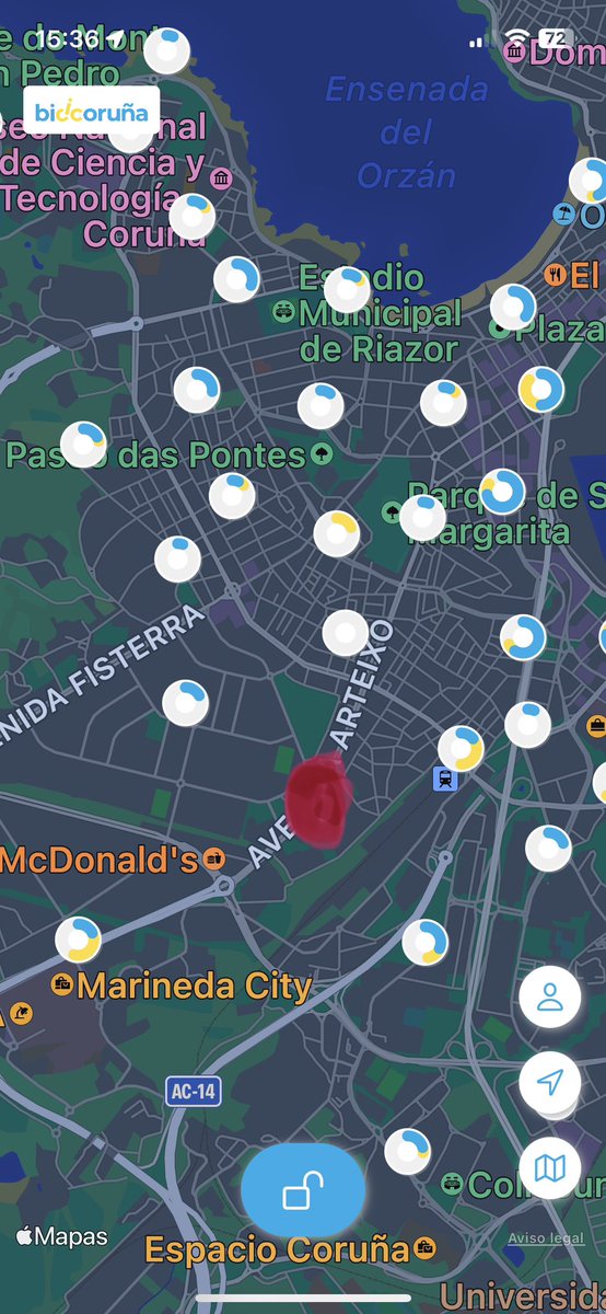 <a href="/dinisss/">Fran Diaz Gallego 🇺🇦</a> <a href="/inesreygarcia/">Inés Rey</a> <a href="/RedCiudadesBici/">RedBici 🚲</a> <a href="/ConcelloCoruna/">Concello da Coruña</a> Para cuando una parada en Vioño? Sería una manera de conectar con Estrella Galicia, parque de Vioño, centro de salud, centro cívico, y las otras paradas están lejos, el mapa lo pide, gracias