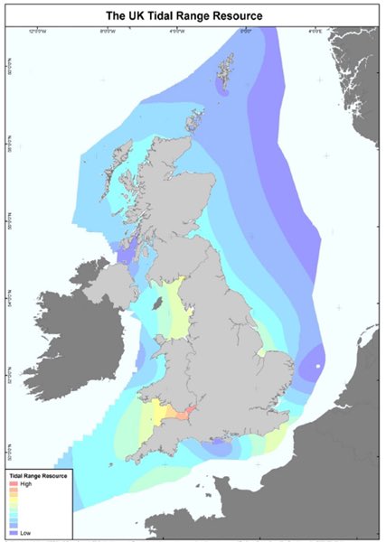 England has significant tidal energy potential! With a coastline stretching over 7,700 km, it could harness more than 18 GW of tidal power. #England #TidalEnergy