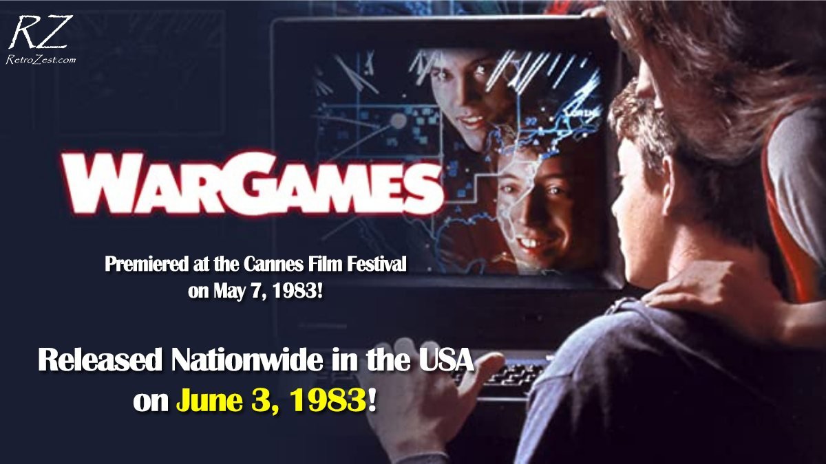 WARGAMES Podcast w/Actor Michael Ensign: retrozest.com/EP131
40 years ago today, WARGAMES was released nationwide in the USA! It was written by Lawrence Lasker & Walter F. Parkes and directed by @JohnBadham2. #wargames #johnbadham #matthewbroderick #dabneycoleman #allysheedy