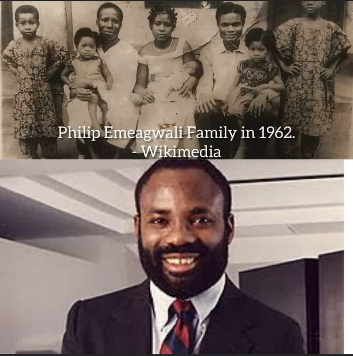 Dr. Philip Emeagwali is the Inventor of the World's Fastest Computer. 

Popularly called the 'Bill Gates of Africa', the  Famous Black Inventor from Onitsha, Anambra State Igbo land, was born in Akure, Ondo State Nigeria.

Like many African schoolchildren,