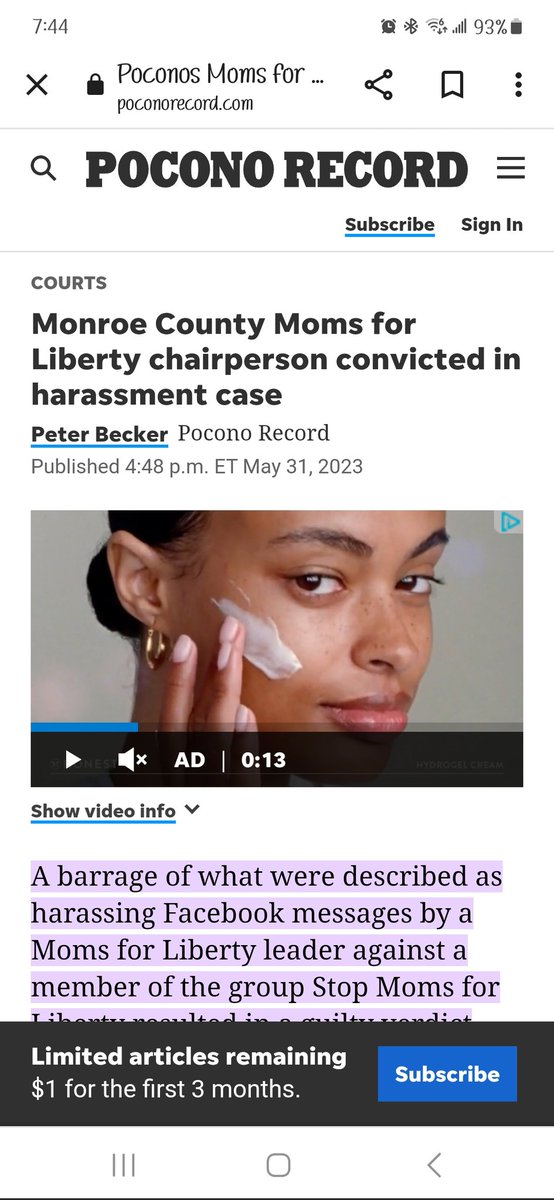 A Moms for Liberty leader found guilty of harassment. #hategroup #whoaremomsforliberty #harassment <a href="/_dofd/">Defense of Democracy</a>