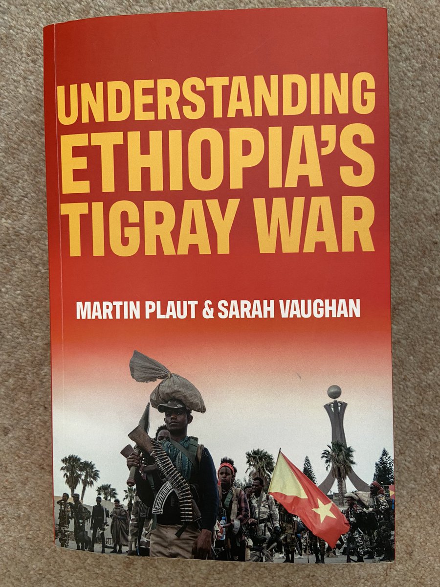 martinplaut's tweet photo. A book on the tragic recent war in Ethiopia’s Tigray region with Sarah Vaughan https://t.co/4gXgJDvuD2