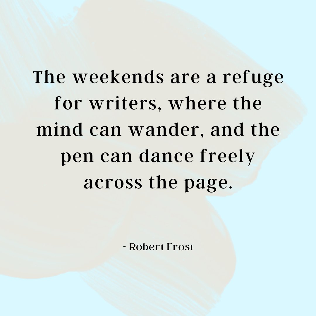 OurKindredTales's tweet photo. The weekends are a refuge for writers, where the mind can wander, and the pen can dance freely across the page.
- Robert Frost
#WeekendWriting #WeekendWords #WritingCommunity #WeekendVibes #WeekendWritingPrompt #WritersLife #WeekendInspiration #memoir #gift #robertfrost https://t.co/oyfgBUIFCy