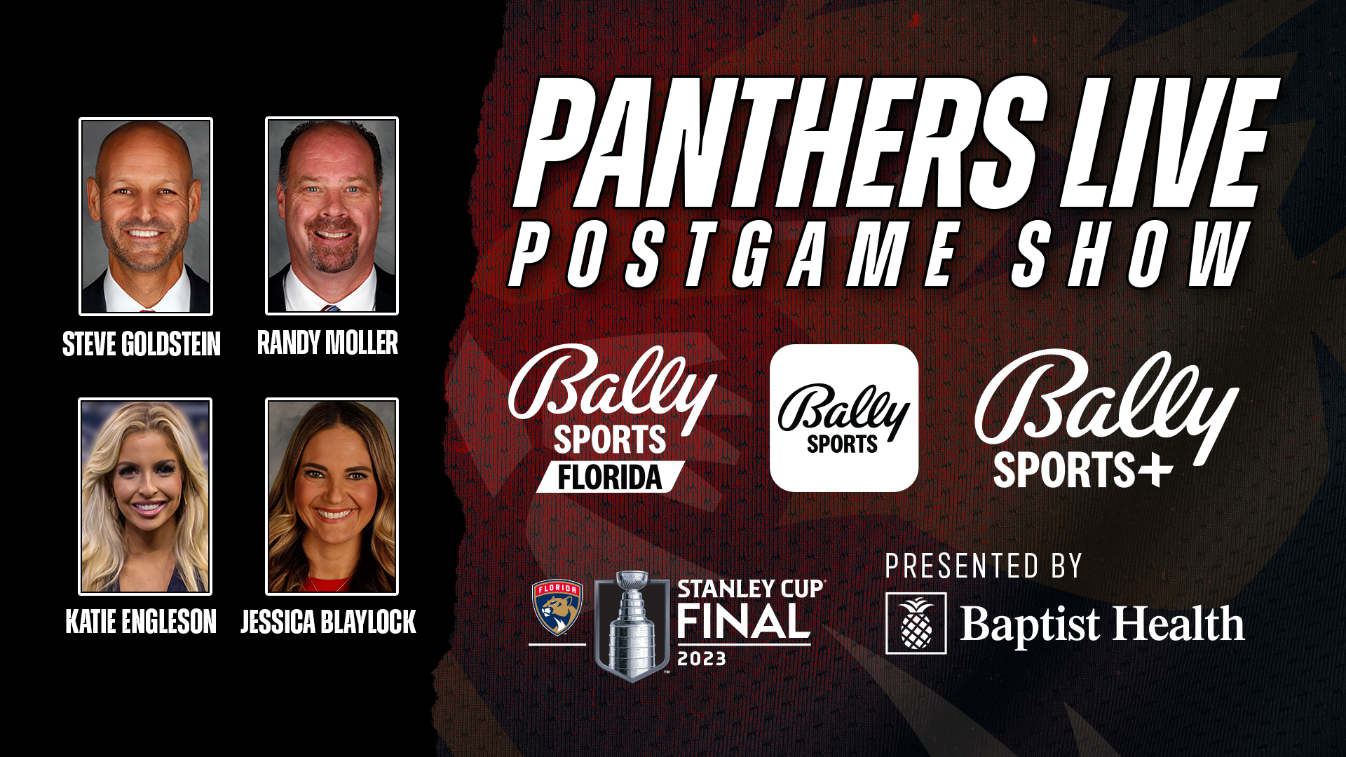 Bally Sports Florida: Panthers on X: 'Bally Sports Florida will air 'Panthers  Live' postgame shows after every game of the Stanley Cup Final, starting  tonight after Game 1! Read more here: