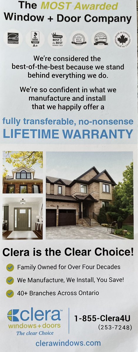 What a joke <a href="/CleraWindows/">Clera Windows + Doors</a> … I’ve had a problem for months now and it’s all be nonsense…. Have water coming through and no one cares!!!! #cleraisnottheclearchoice