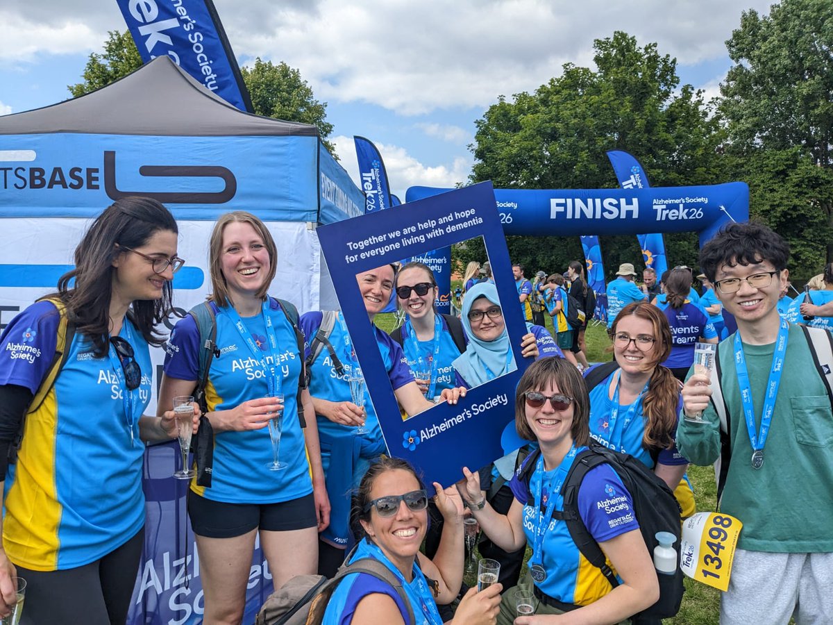 We have completed Trek26 in aid of Alzheimer's society! 🥂 You can still donate to our Just giving page, just follow the link below! @IHAatUCL