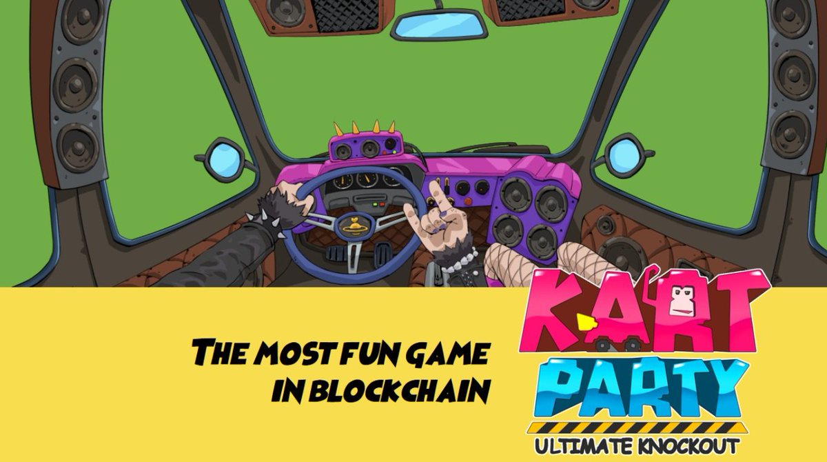 2/ Kart Party is a casual racing MMO blockchain game hugely inspired by the Nintendo classic, Mario Kart, which most Gen Z people grew up playing. They proclaimed themselves as 'The most fun game in blockchain'.