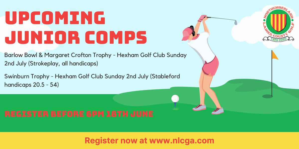 Northumberland Ladies County Golf Association tweet media