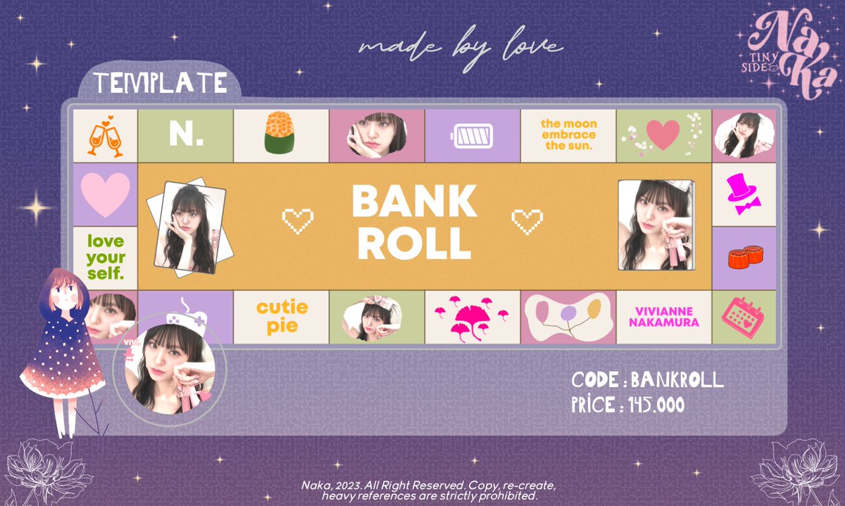 tinyside's tweet image. Help retweet? Terima kasih! ♡

Haloo, Naka bawa template layout yang bisa ditake besok, hari Minggu di jam 19.00 WIB yaa! Untuk harga sudah tertera di pic &amp;amp; alt, menerima sistem booking dan cicilan maksimal seminggu. ♡

#zonauang #zonajajan #zonaba
