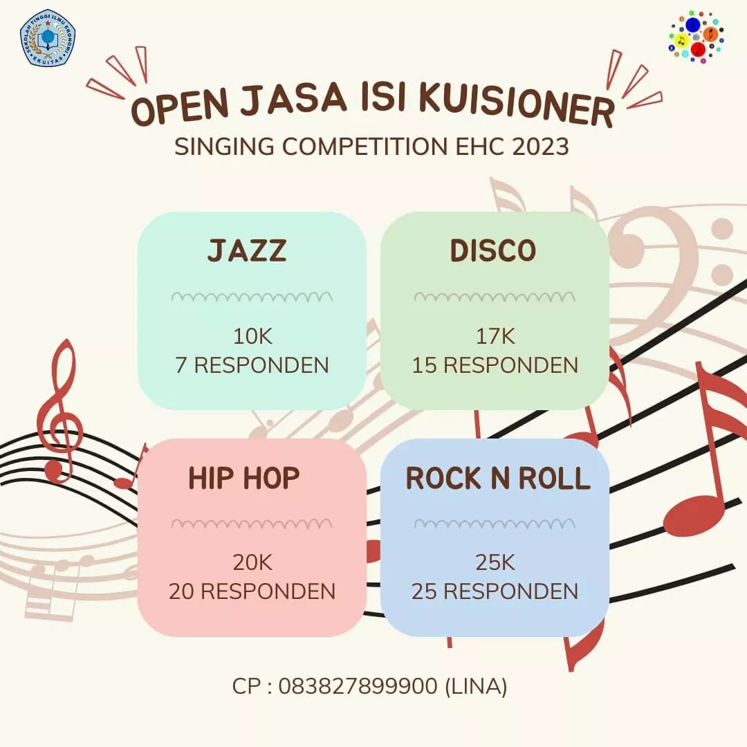 kiaashopp's tweet photo. 📢[OPEN JASA ISI KUISIONER EHC 2023]📢

Hallo everyone!🙌
Kalian lagi cari responden untuk tugas dan penelitian? Atau butuh banyak target kah?🤔

Contact person WhatsApp:
Lina: 083827899900

#openjasaisikuisioner2023 #butuhresponden #jasaresponden #respondenmahasiswa #skripsi https://t.co/AvycJ6KtYd