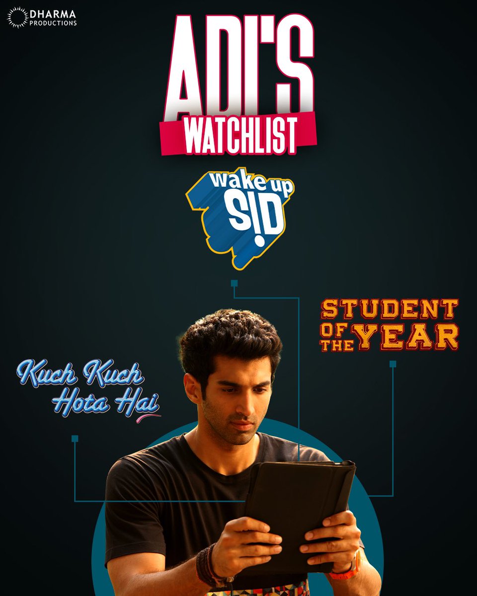 Enna sona watchlist!🤭

#OKJaanu #KuchKuchHotaHai #WakeUpSid #StudentOfTheYear #AdityaRoyKapur