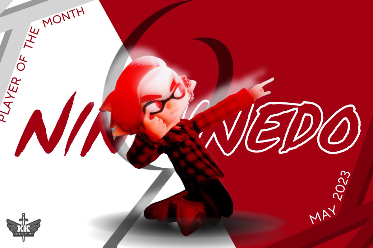 Congratulations to May’s Player Of The Month… #09…

🔥 Ninninedo! 🔥

Nin became a key part in this months Low Ink: taking the Captain’s armband the first time in months when the Reds were 3-2 and needed a final win to secure Day 2, leading the Reds to a third Top 32 Bracket!!