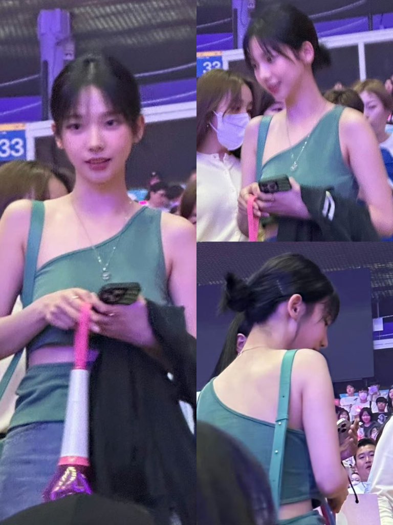 Karina’s outfit at Taeyeon concert today😳