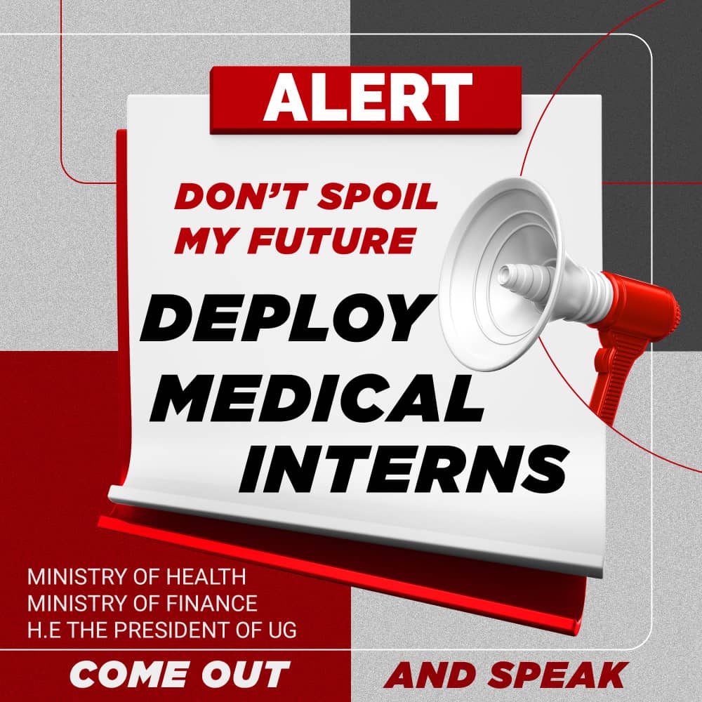 DrLogiel's tweet photo. @KagutaMuseveni @AnitahAmong @RobinahNabanja_  as you celebrate this years  Uganda Martyrs Day, Interns have been frozen by the decisions you have permitted to prevail. It might be a happy martyrs day for you but interns have no joy to be part of that happiness. #Deployinterns https://t.co/8gNPJaQjNf