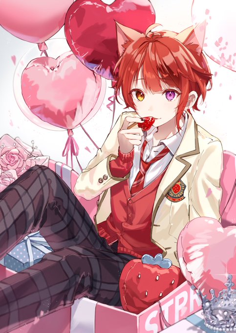 「1boy heart balloon」 illustration images(Latest)｜3pages