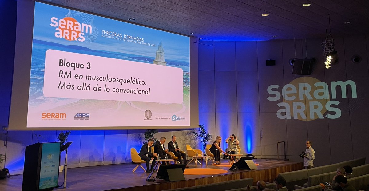 SERME (@mskserme) on Twitter photo La SERME en las III Jornadas SERAM ARRS
"Avances en #RM"
Gran acogida a comités y ponentes por <a href="/ConcelloCoruna/">Concello da Coruña</a> <a href="/CorunaTurismo/">Turismo de A Coruña - Visit Coruna</a>
Enhorabuena a la gran organización por <a href="/SERAM_RX/">SERAM - Sociedad Española de Radiología Médica</a> y <a href="/Palexco/">Palexco</a> tanto científica como de la actividad social
<a href="/ARRS_Radiology/">ARRS</a> #Coruña
#Radiology #Radiología La SERME en las III Jornadas SERAM ARRS
"Avances en #RM"
Gran acogida a comités y ponentes por <a href="/ConcelloCoruna/">Concello da Coruña</a> <a href="/CorunaTurismo/">Turismo de A Coruña - Visit Coruna</a>
Enhorabuena a la gran organización por <a href="/SERAM_RX/">SERAM - Sociedad Española de Radiología Médica</a> y <a href="/Palexco/">Palexco</a> tanto científica como de la actividad social
<a href="/ARRS_Radiology/">ARRS</a> #Coruña
#Radiology #Radiología