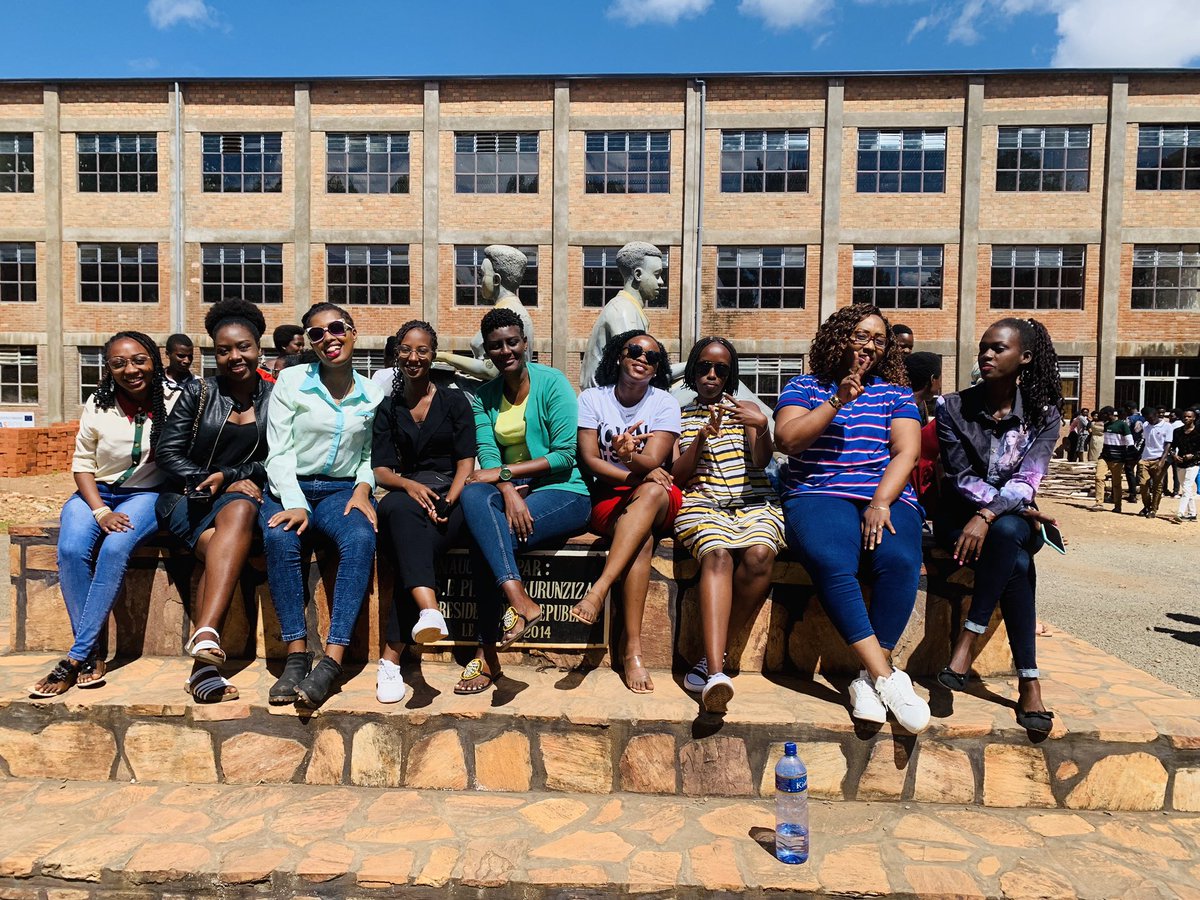 AngeRayssa's tweet photo. Technologies are not the future, as we say, TICs are today and now. This was the point of our meeting with students from the Polytechnic University of Gitega. We came to the conclusion that ICT is needed in every field, and that everyone needs to have a notion of how to use it. https://t.co/dkVFjYEcTW