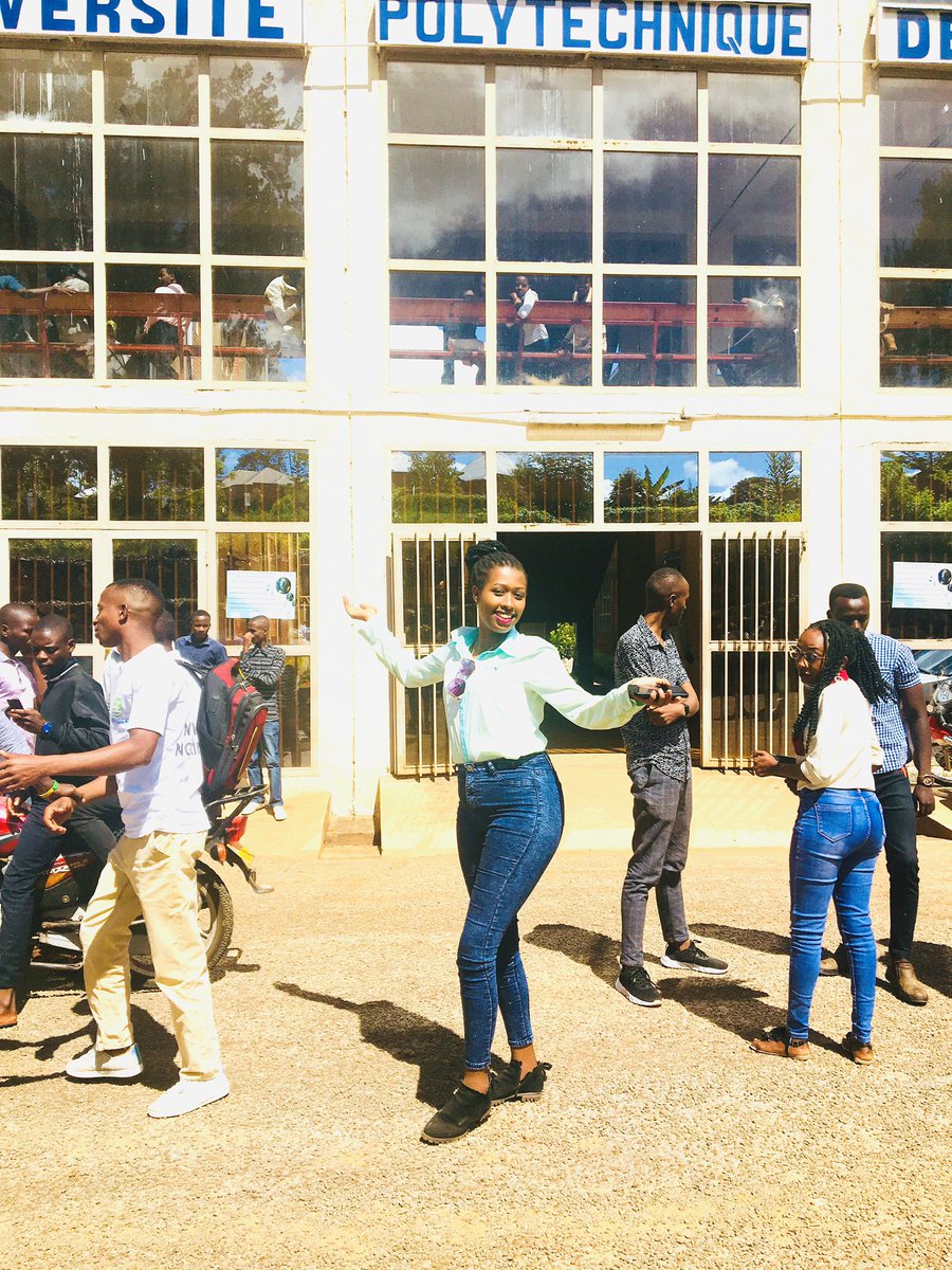 AngeRayssa's tweet photo. Technologies are not the future, as we say, TICs are today and now. This was the point of our meeting with students from the Polytechnic University of Gitega. We came to the conclusion that ICT is needed in every field, and that everyone needs to have a notion of how to use it. https://t.co/dkVFjYEcTW