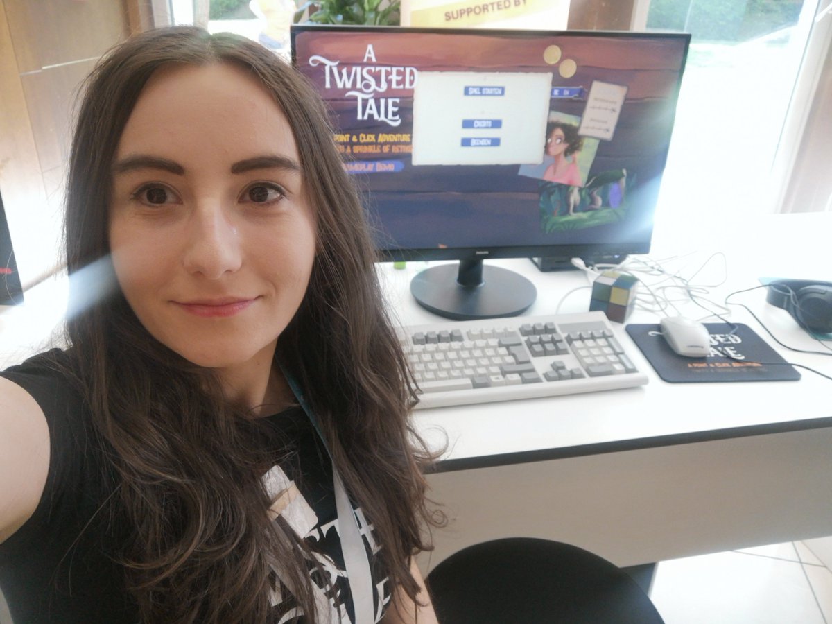 Ready for day two!

#indiegame #gamedev #IndieGameFest2023 #pointandclick #adventure #adventuregame #solodev #womenintech #indiedev