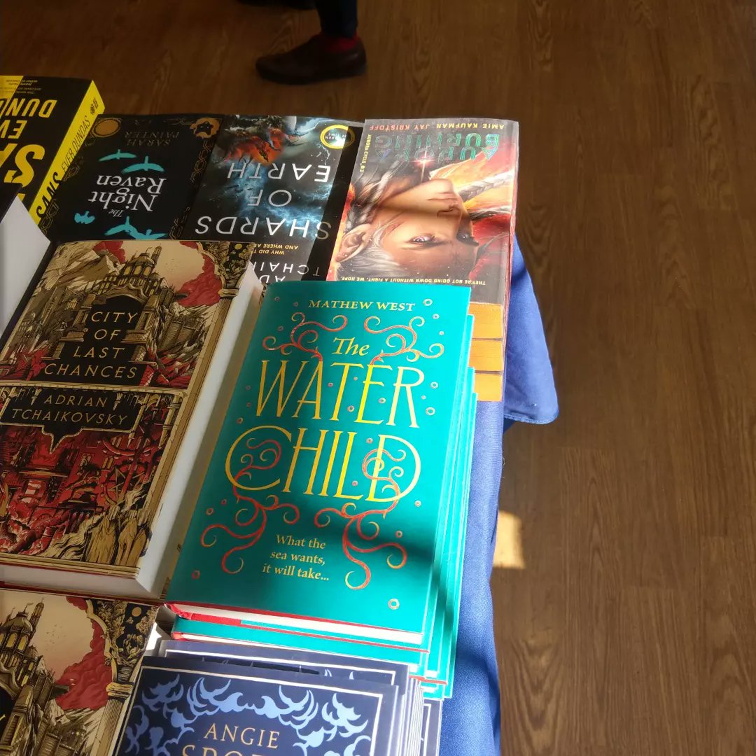 Had a lot of fun chatting to <a href="/JoannaCorrance/">Joanna Corrance</a> &amp; <a href="/johnlees927/">John Lees</a> about writing dark &amp; disturbing stories last night, expertly chaired by @tiffaniangus. Thanks everyone who came and thank you #cymerafestival for the invitation!