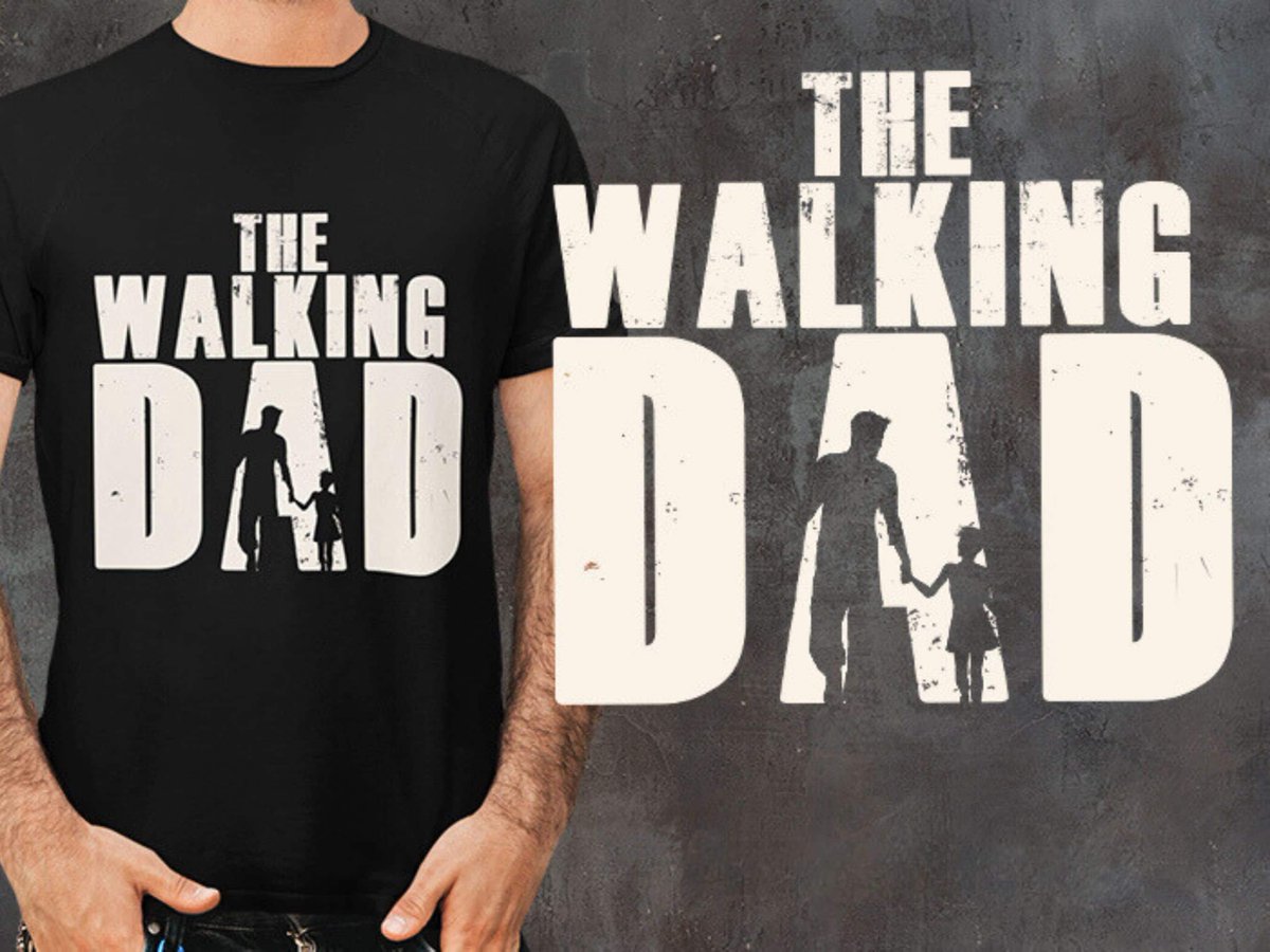 The Walking Dad Tshirt, Gift For Dad, Funny Dad Shirt, Fathers Day Tshirt, Dad Birthday Gift, Step Dad Gift, Daughter Gift To Dad, Super Dad etsy.me/3MMLoBp #fathersday #giftfordad #funnydadshirt #fathersdaytshirt #dadbirthdaygift #stepdadgift #daughtergifttoda