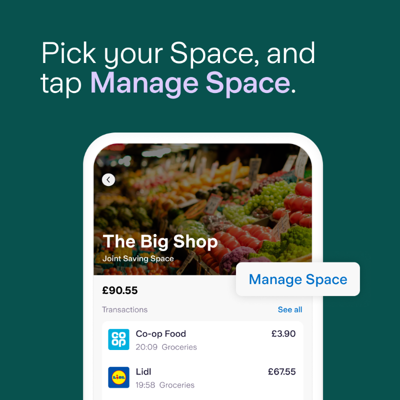 StarlingBank's tweet photo. Creating a virtual card for a joint Saving Space is simple ☺️

Let our carousel explain 👉