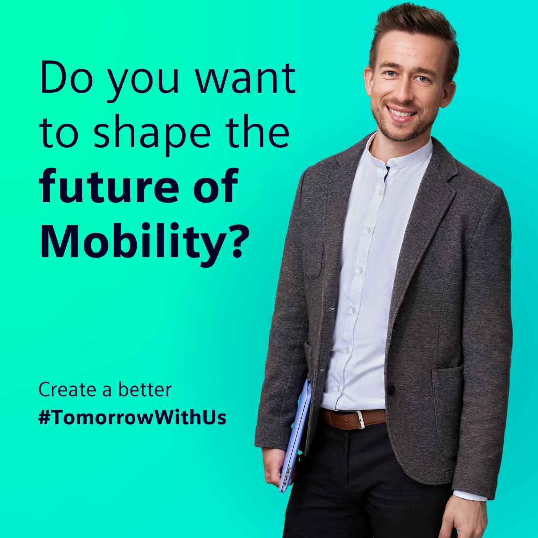 Are you at the #UITP2023 and looking for a new challenge? Come by our booth 6A150 on Monday or Tuesday! #WeAreHiring and our experts will be happy to show you our #sustainable mobility solutions & talk about our job offerings. Join #TeamSiemens and create a better #TomorrowWithUs