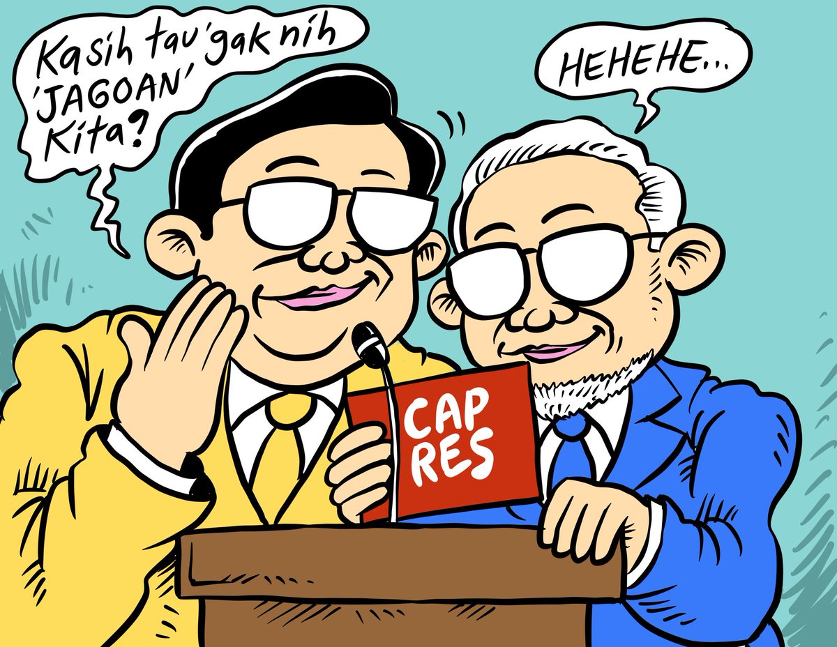 Ditahan-tahan tar malah keduluan pak #capres2024 #Pilpres2024 #politikindonesia #politiksantundalamkartun #micecartoonofficial