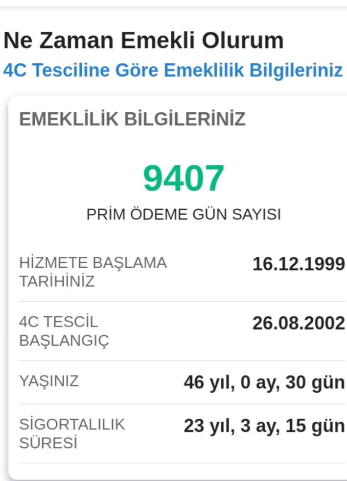 Sayın ilgili ve yetkililer 
Bizim mücadelemiz kardeşlerimizle , arkadaşlarımızla hatta eşimizle aramızda oluşan kocaman uçurumun , haksızlığın ve eşitsizliğin giderilmesidir.
İki gerçek örnek üzerinden anlatmak isterim.
Arkadaşım 5675 gün İle 43 yaşında emekli oldu.
Benim gibi