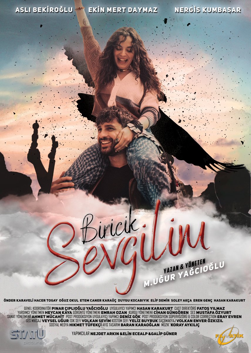 Aslı Bekiroğlu, Ekin Mert Daymaz ve Nergis Kumbasar’ın başrolünde yer aldığı #BiricikSevgilim yakında sinemalarda!