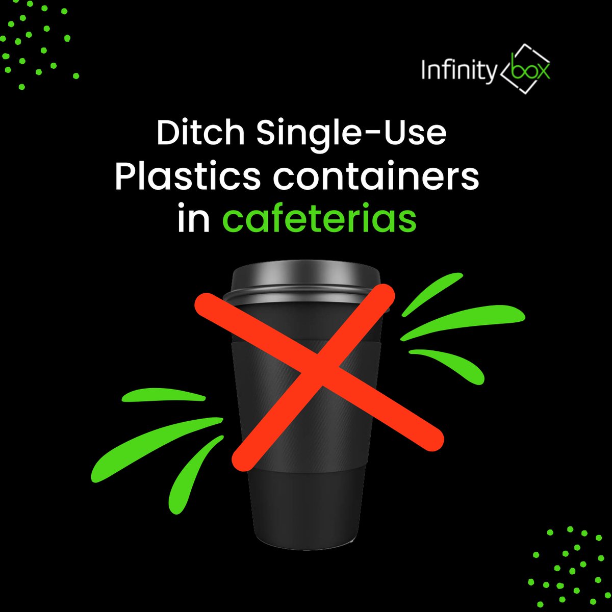 box_infinity's tweet image. 🌍💔 Cafeterias and plastic waste don't mix! It's time for a change. Infinity Box presents an eco-friendly alternative: reusable containers made from recycled materials. Let's make a positive impact and reduce plastic waste together! #InfinityBox #PlasticFreeCafeterias ♻️🌍💚