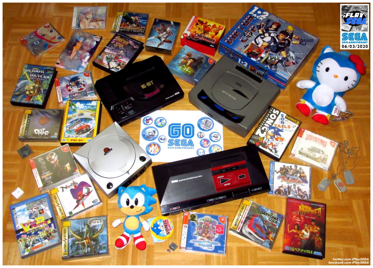 <a href="/SEGA_OFFICIAL/">セガ公式アカウント🦔</a> Happy 63th Anniversary SEGA! 💙