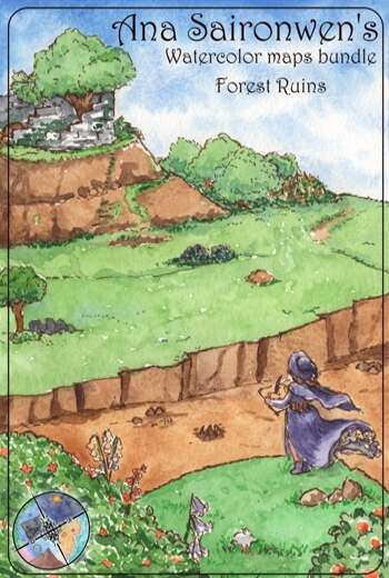 KoboldsnCoats's tweet image. It&apos;s #selfpromosaturday!🥳

We&apos;re featuring one of our favorite artists @saironwen ♥️

Her forest ruins bundle is beautiful and cheap!

Grab 5 breathtaking maps on @DriveThruRPG to bring some color to your world🎨

Share your #art &amp;amp; #ttrpg content below!

drivethrurpg.com/product/439505