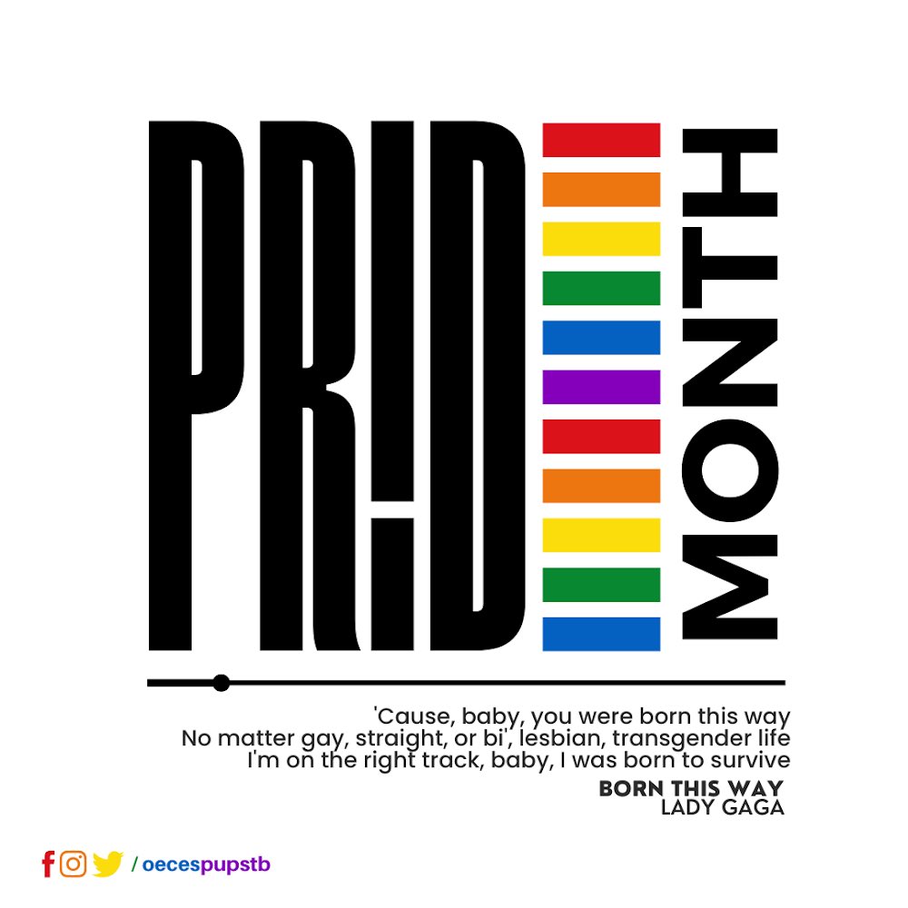 The Organization of Electronics Engineering Students (OECES) celebrates Pride Month with you all! Let us recognize and celebrate all identities! We are all gorgeous inside and out! 

#SharewithPride 
#PrideMonth2023