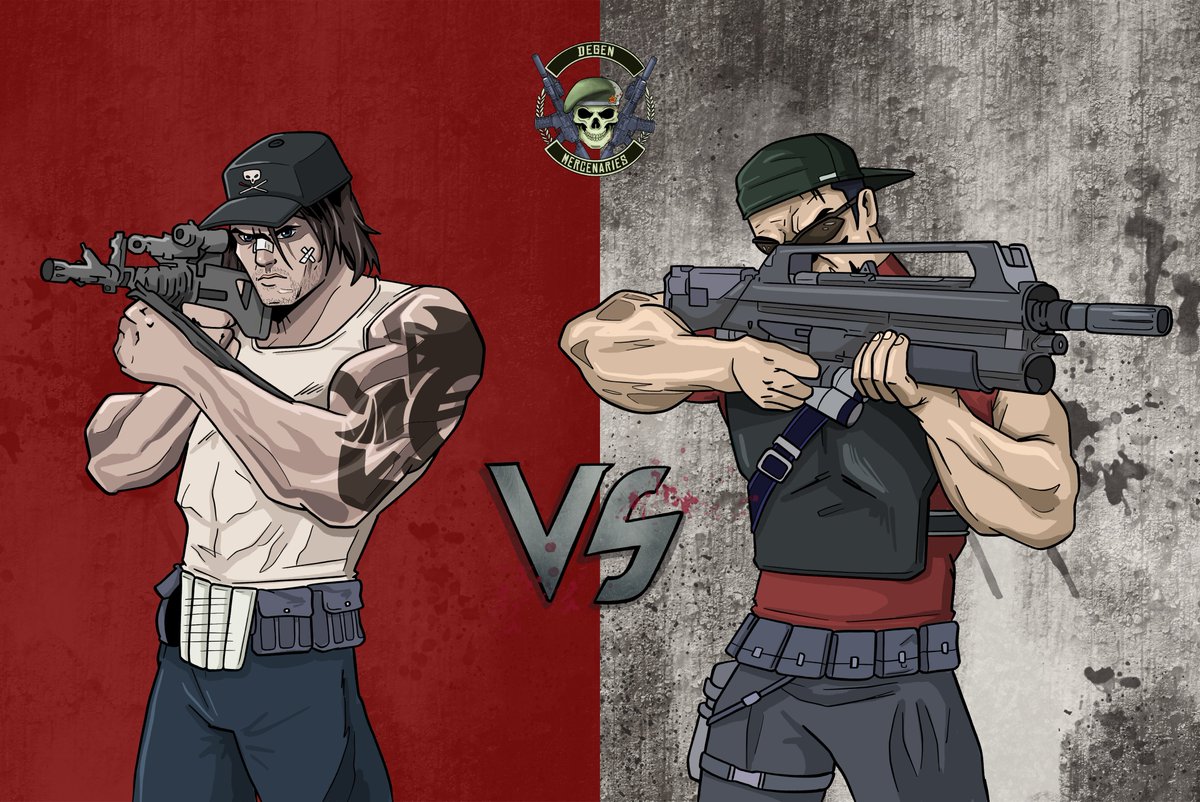 Would you dare to fight other mercenaries to earn $MATIC instantly?

An energising PvP shootout game will bring degen energy to <a href="/onPolygon_/">onPolygon</a> soon!

Show no mercy!💀